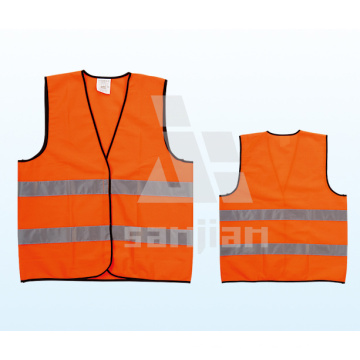 Jy-7011 100% Polyester High Visibility Safety Vest, High Visibility Vest